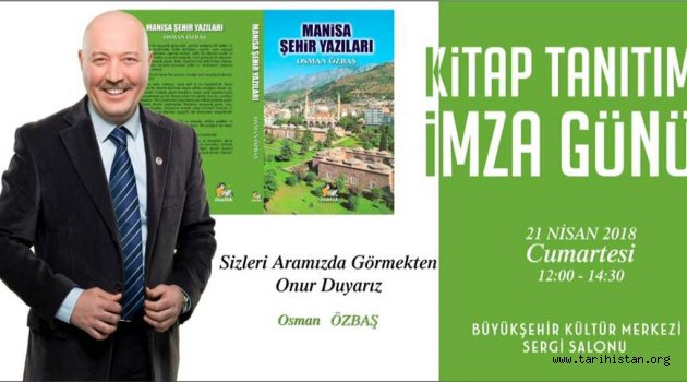 Osman Özbaş yeni kitabını tanıttı