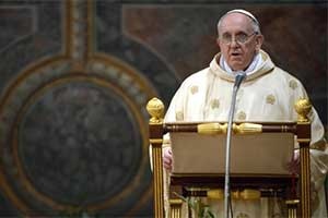 Papa'dan Türkler'e ağır hakaret