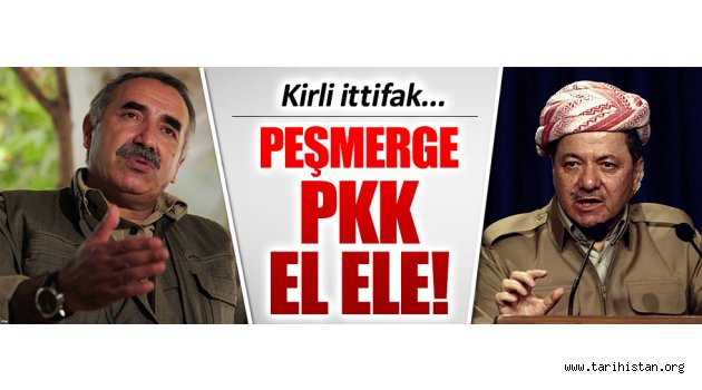 Peşmerge Barzani ile PKK arasında kirli ittifak