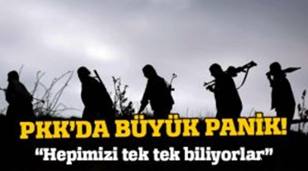 PKK'da Büyük Panik!