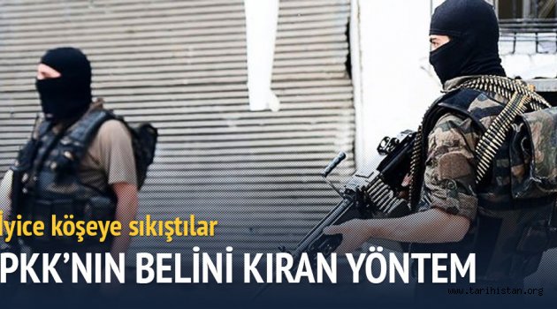 PKK'nın belini kıran yöntem: Köşeye sıkıştılar