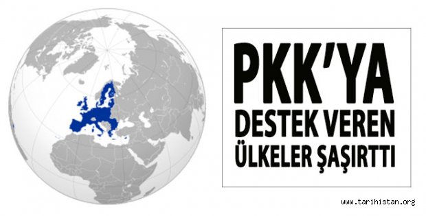 PKK'ye destek veren ülkeler