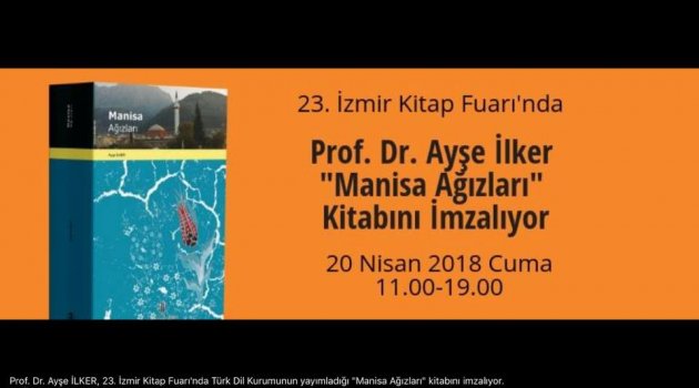 Prof. Dr. Ayşe İlker İzmir Kitap Fuarında