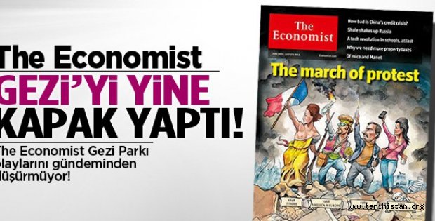 Protestolar The Economist'e kapak oldu!