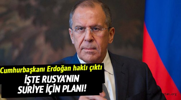 Rusya'dan skandal Suriye planı!