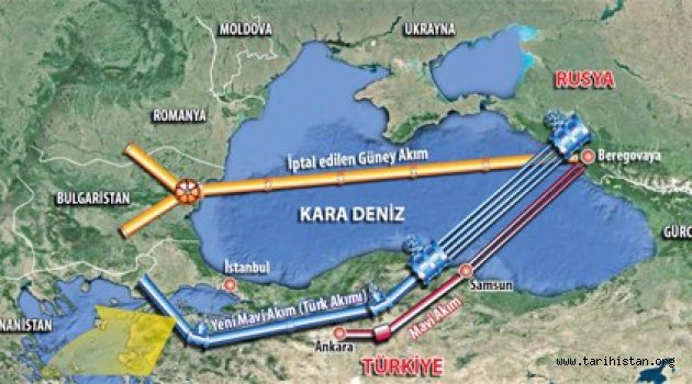 Rusya'nın 'Türk Akımı' çalışmaları hızlandı