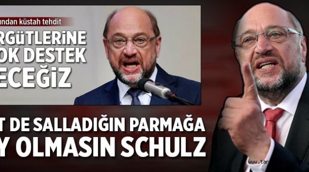 Salladığın parmaklara dikkat et Schulz!