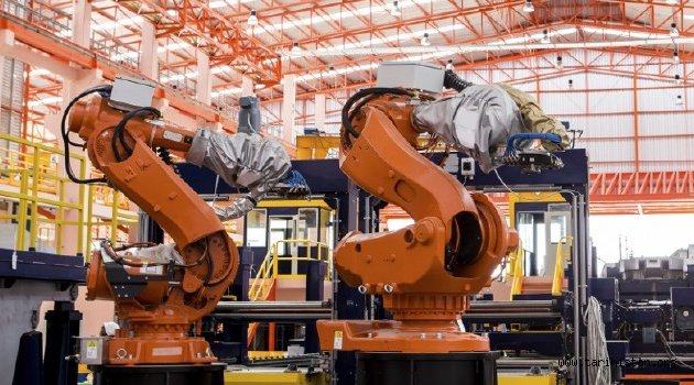 Sanayi robotlarının sayısı hızla artıyor 