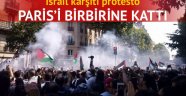  İsrail protestosuna Paris'te müdahale