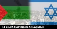 14 yılda 8 ateşkes anlaşması