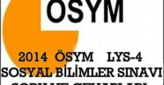 2014 LYS-4 Sonuçları - 2014 