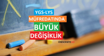 2017 YGS LYS Müfredatında Büyük Değişiklik