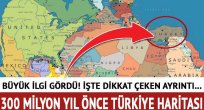 300 milyon yıl önceki Türkiye haritası