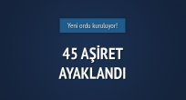 45 aşiret ayaklandı, yeni ordu kuracaklar