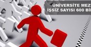 600 bin üniversite mezunu işsiz