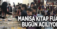 MANİSA KİTAP FUARI BUGÜN AÇILIYOR 