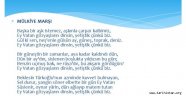 MÜLKİYE MARŞI (EY VATAN)