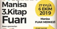 Manisa 3. Kitap Fuarı / 27 Eylül - 6 Ekim 2019 tarihleri arasında.