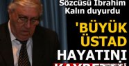 Tanburi Necdet Yaşar Hayatını Kaybetti!