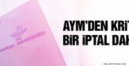 AYM'den bir iptal daha! Valilerin o yetkisi alındı!