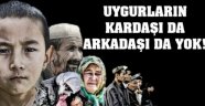 Uygurların kardaşı da arkadaşı da yok!