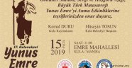 Yunus Emre'yi Anma Etkinliği