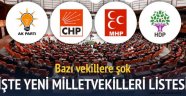 1 Kasım Seçimleri Sanunda Seçilen Milletvekilleri