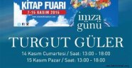 Turgut Güler 34. İstanbul Kitap Fuarında