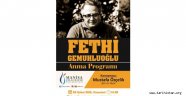 Fethi Gemuhluoğlu Manisa'da Anılıyor...