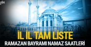 Bayram Namazı saat kaçta nasıl kılınır? 2017 il il saatleri