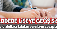 Liseye giriş sisteminin tüm ayrıntıları