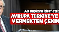AB Başkanı itiraf etti.