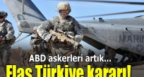 ABD askerlerine Türkiye yasağı