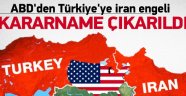 ABD Türkiye'yi engelledi!