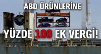 ABD ürünlerine ek vergi!