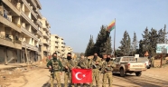 Afrin Türk Bayrağının gölgesine sığındı