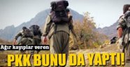 Ağır Kayıplar Veren PKK Sonunda Bunu da Yaptı!