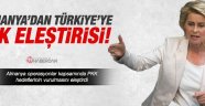 Almanya'dan Türkiye'ye PKK eleştirisi!