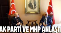 Anayasada AK Parti ile MHP komisyon için anlaştı