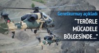 ATAK Helikopteri terörle mücadeleye başladı