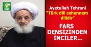 Ayetullah Tehrani 'Türk dili cehennem dilidir'