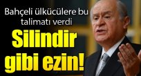 Bahçeli'den ülkücülere talimat: Silindir gibi ezin!
