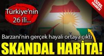 Barzaniden Skandal Harita: Kampanyada skandal harita!