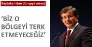 Başbakan Dünya Ekonomik Forumu'nda konuştu