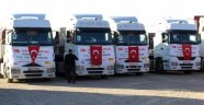 Bayırbucak Türkmenlerine 14 TIR'lık yardım