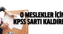 Bazı kamu görevleri için KPSS şartı kaldırıldı