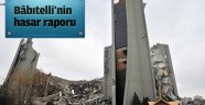 Bâbıtelli'nin hasar raporu