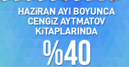 Cengiz Aytmatov'un kitaplarında büyük indirim