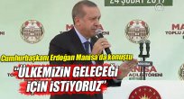 Cumhurbaşkanı Erdoğan Manisa'daydı