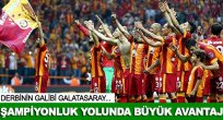 Derbinin galibi Galatasaray
